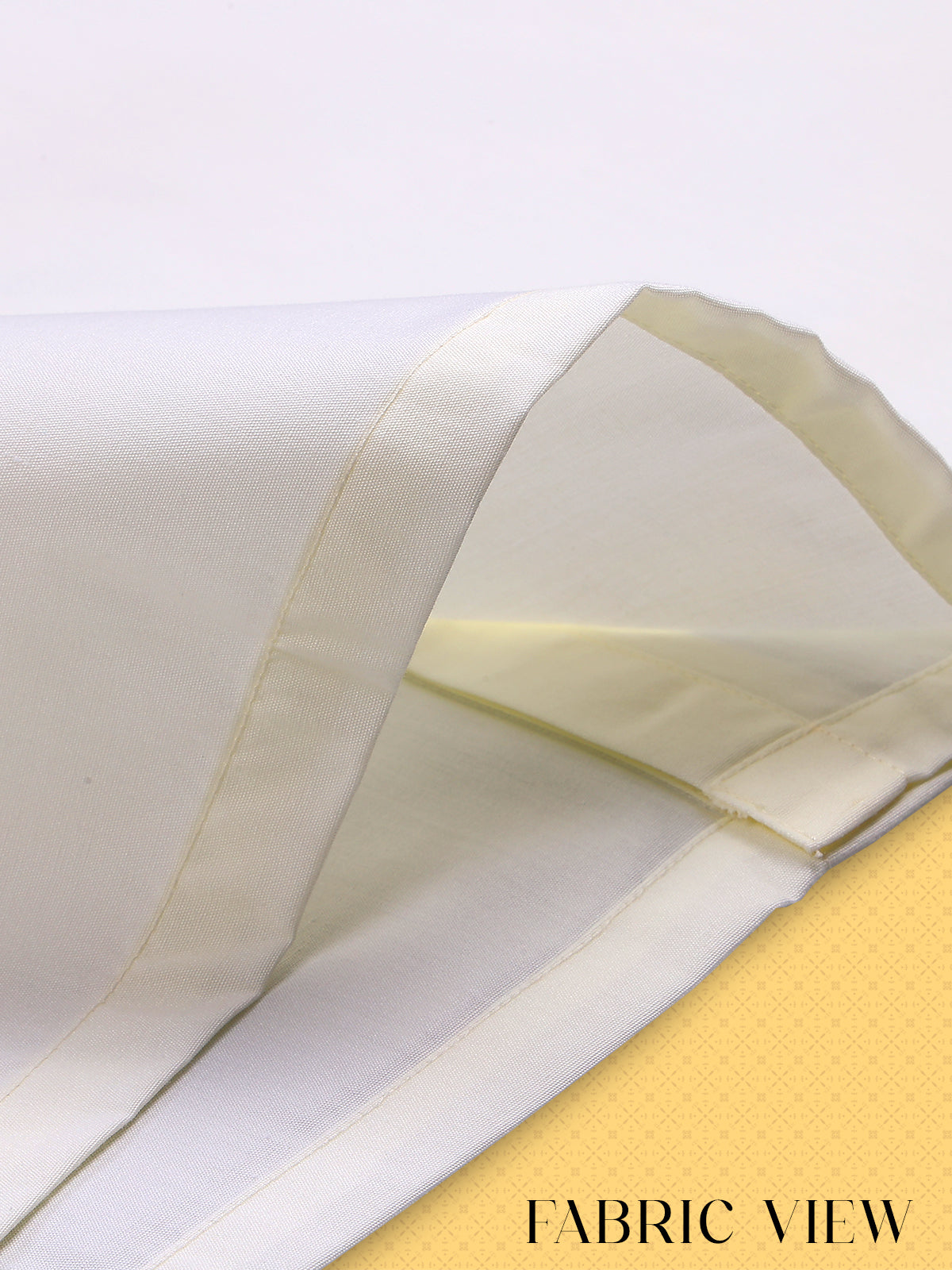 Ashirwad Cream Wedding Shirt For Men - Regular Fit