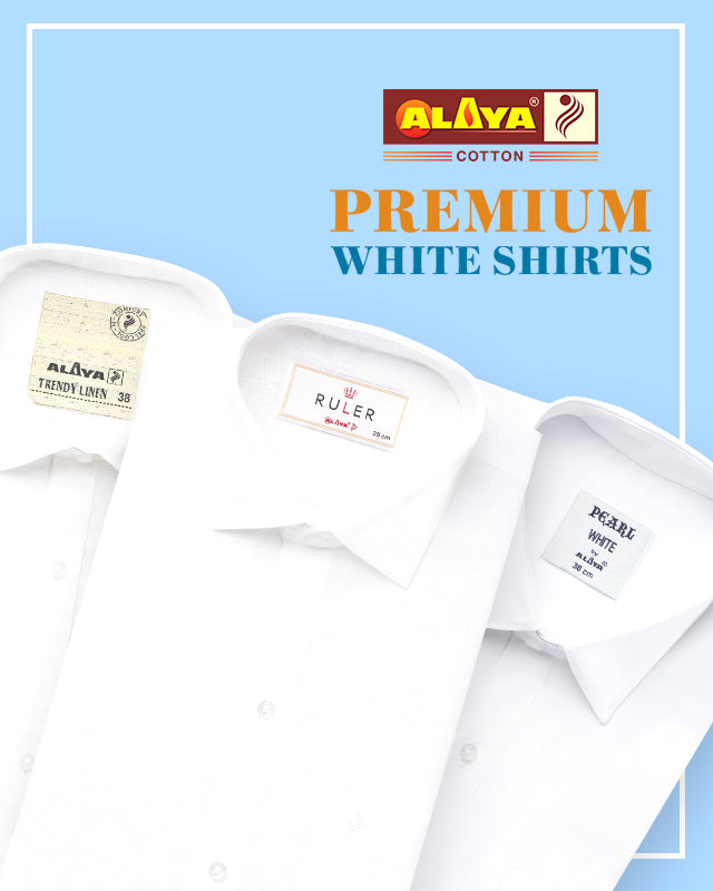 white cotton shirts
