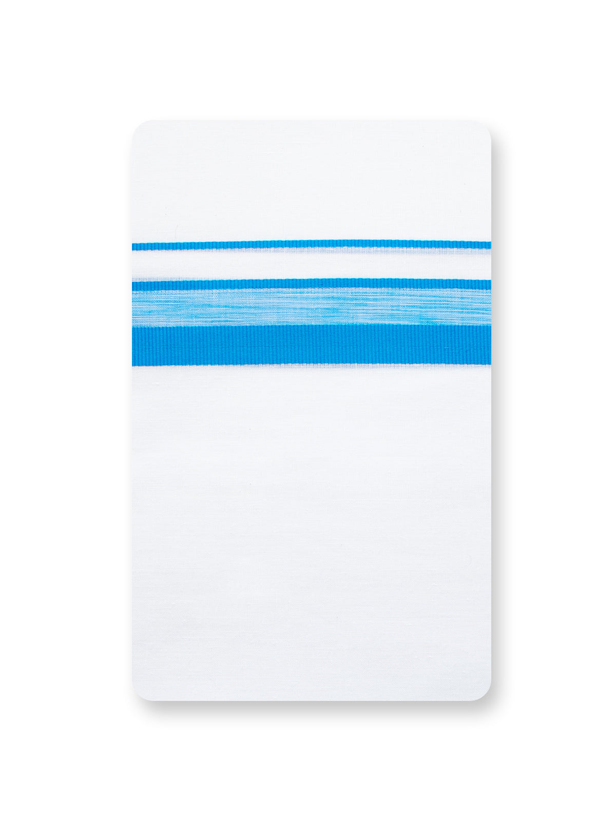 Fancy Border Double Dhoti - 3.80 Mtr - Blue