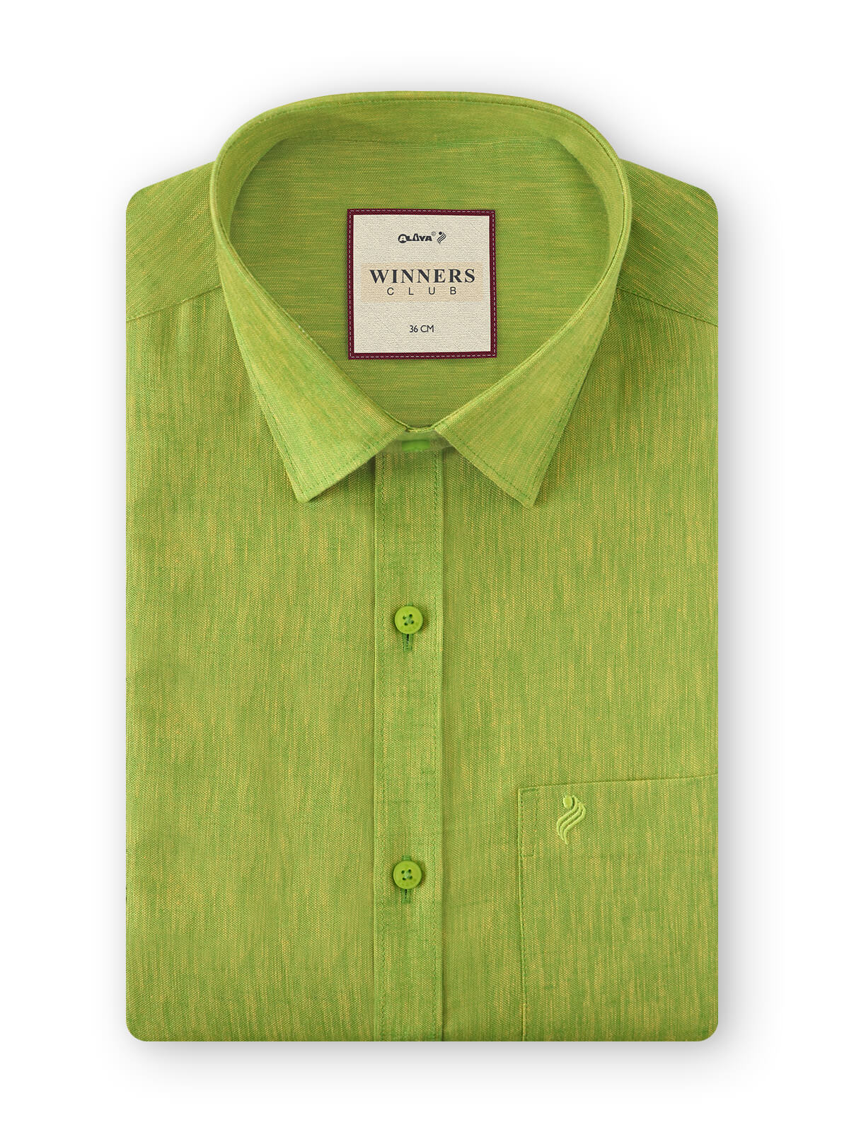 Colour Shirts & Fancy Border Dhoti - Green