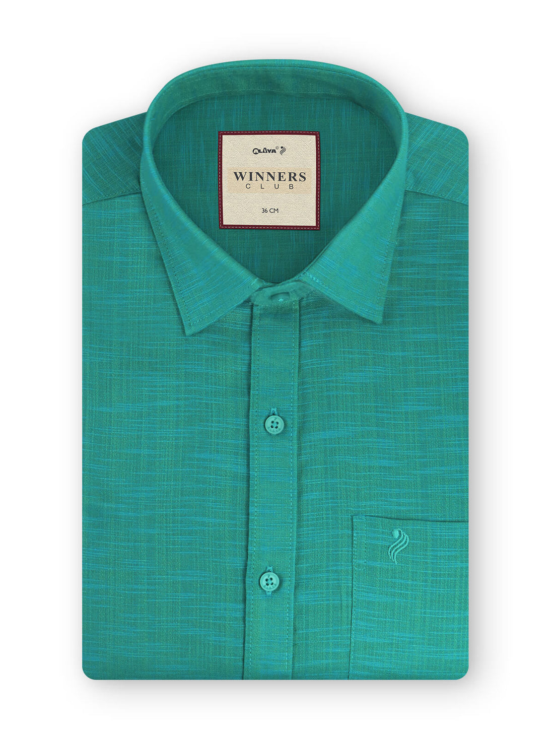  Colour Shirts & Fancy Border Double Dhoti - Paris Green