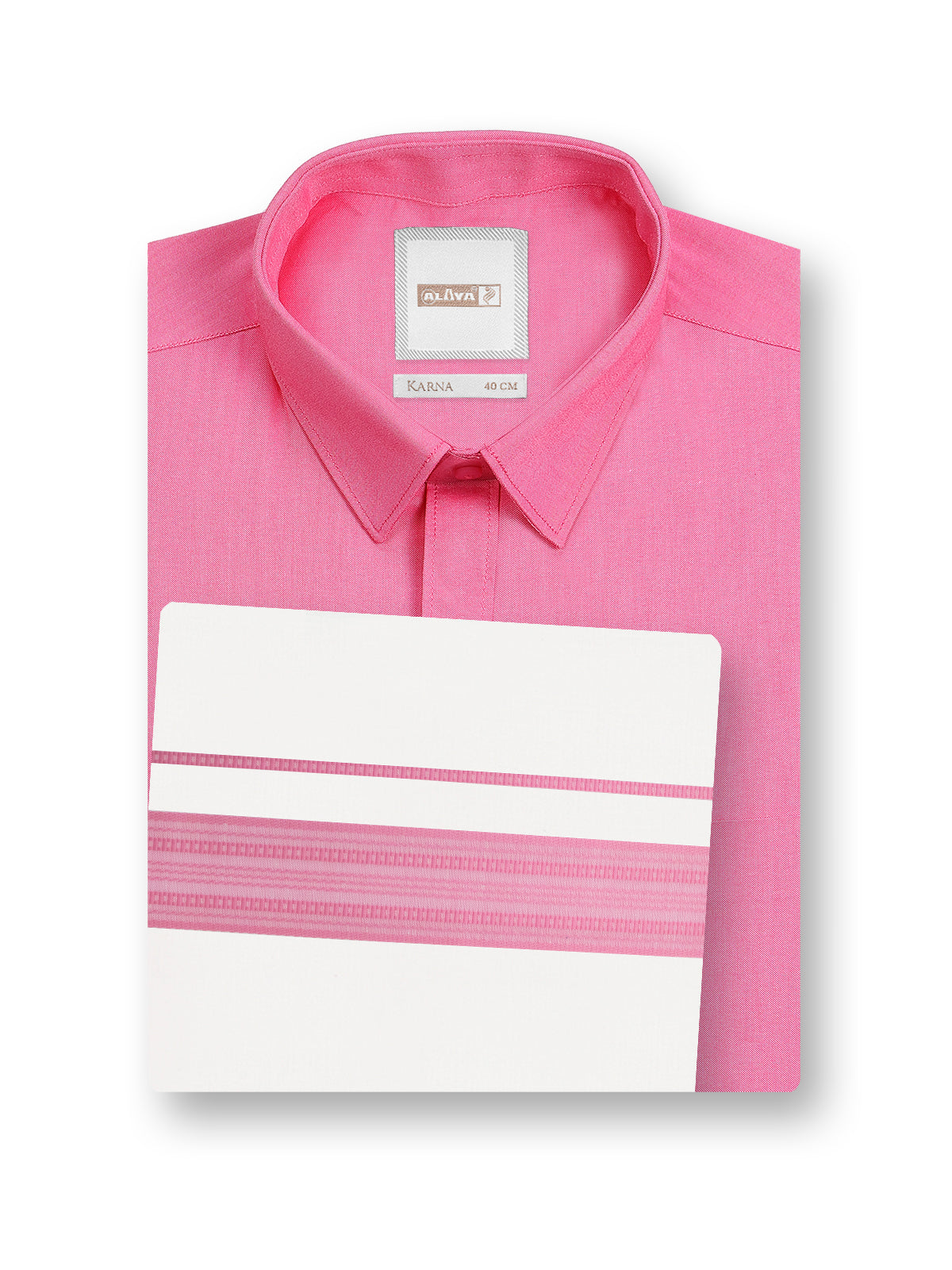 Shop Pink Colour Dhoti and Shirt Set Online