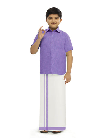 Kids Dhoti & Shirt