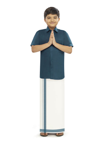 Kids Dhoti&Shirts