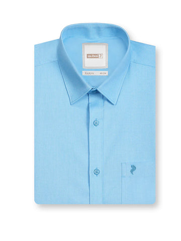 blue shirts
