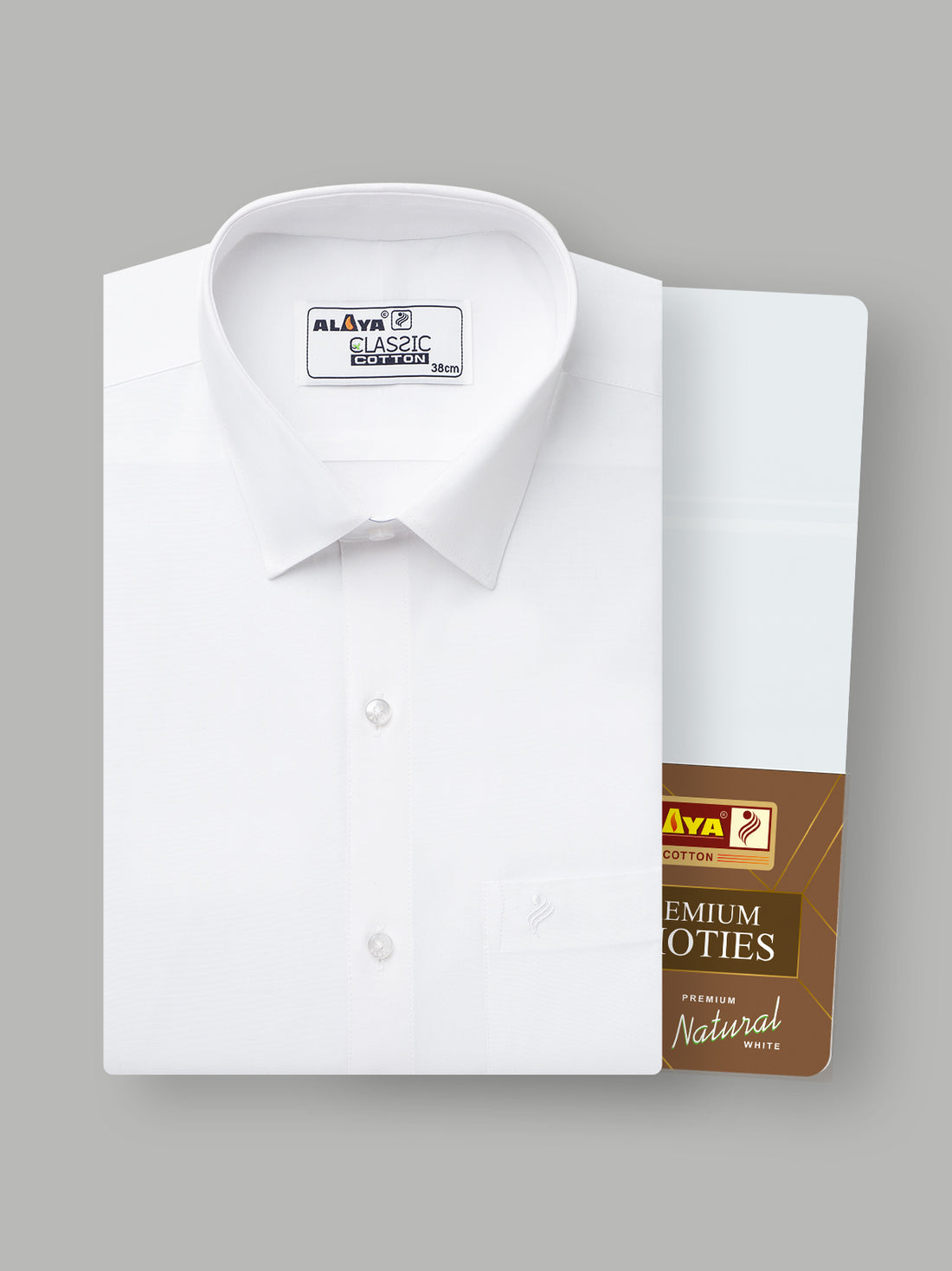  White Shirt & Paramas Dhoti 2.0 Mtr