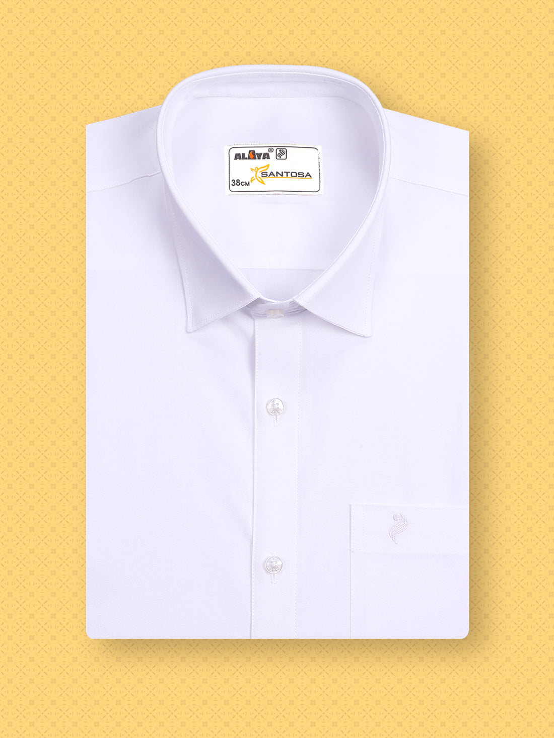 Santosa White Starch Cotton Shirts