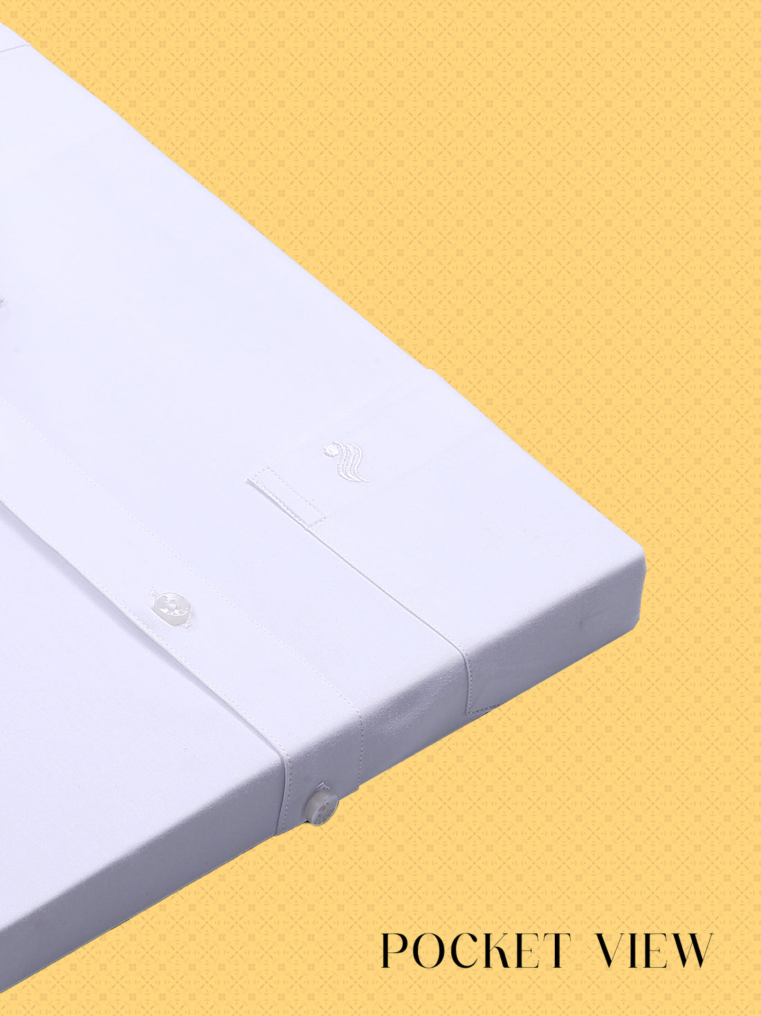 Pearl White Solid White Shirt