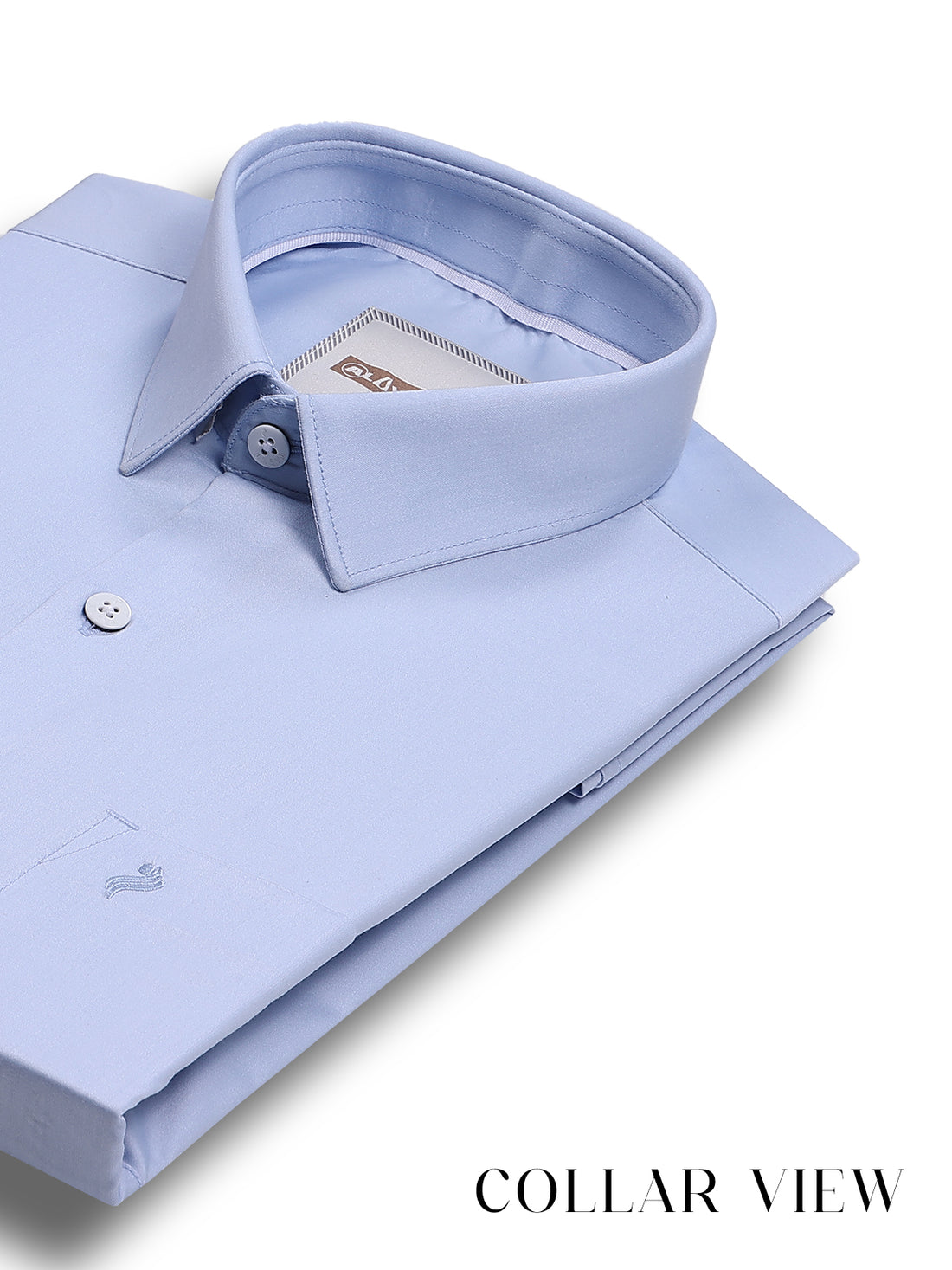 Carnival Best Casual Slim Fit Colour Shirt - Light Blue