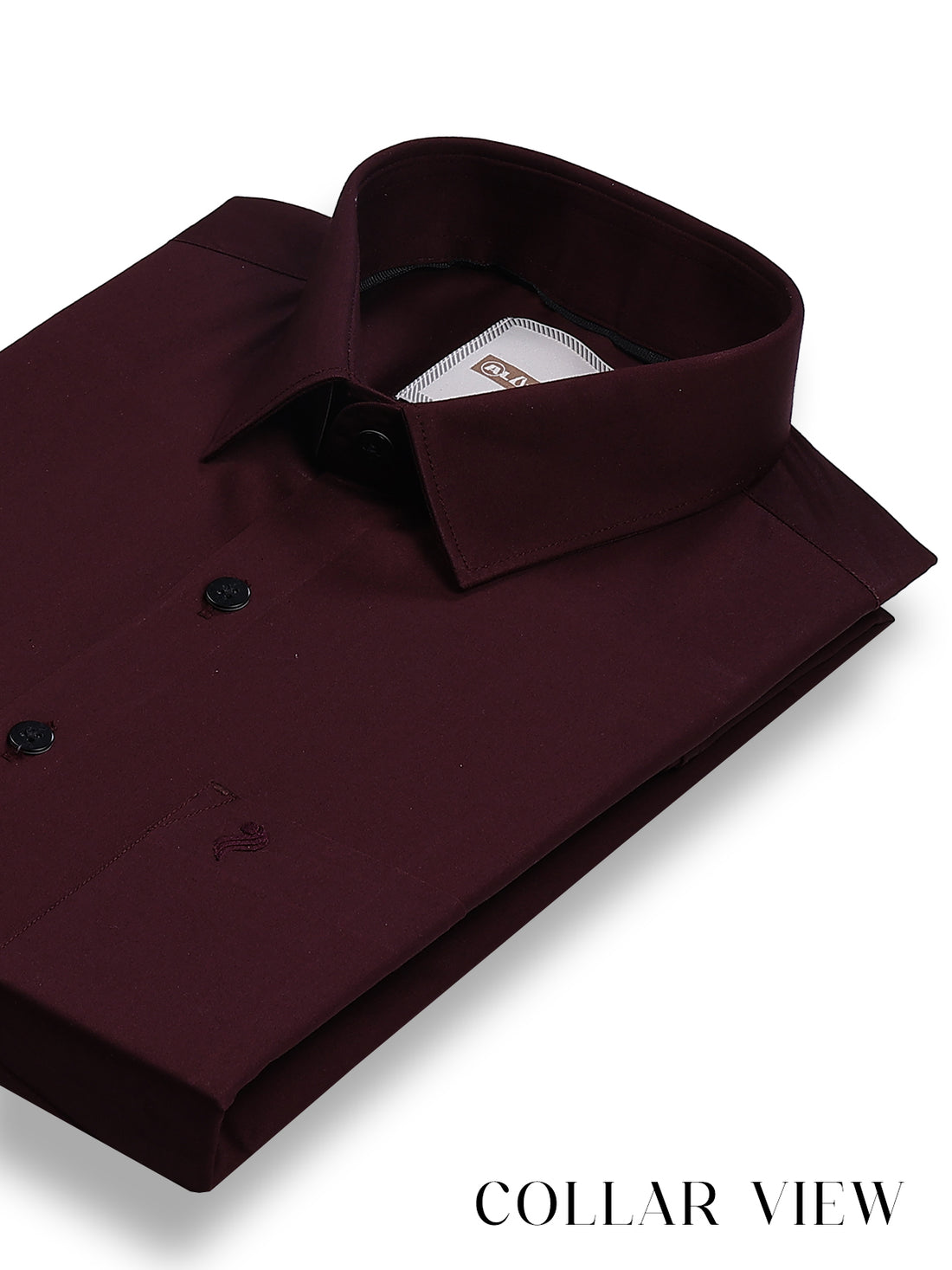 Carnival Best Casual Slim Fit Colour Shirt - Purple Brown