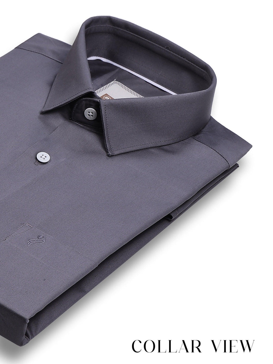Carnival Best Casual Slim Fit Colour Shirt - Hit Grey