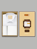 Rajalaya White Shirt & Silver Border Dhoti 2.0 Mtr
