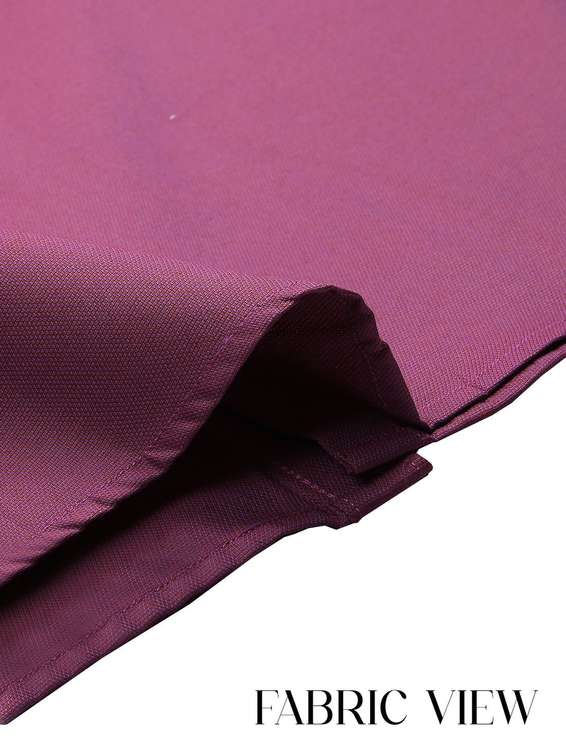 Majesty Cotton Color Shirt - Magenta Red