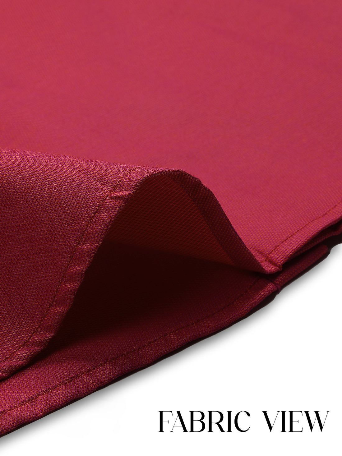 Majesty Color Shirt & Fancy Border Single Dhoti - Pinkish Red