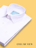 Crown Cotton White Shirt Regular Fit 