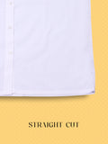 Crown Cotton White Shirt Regular Fit 