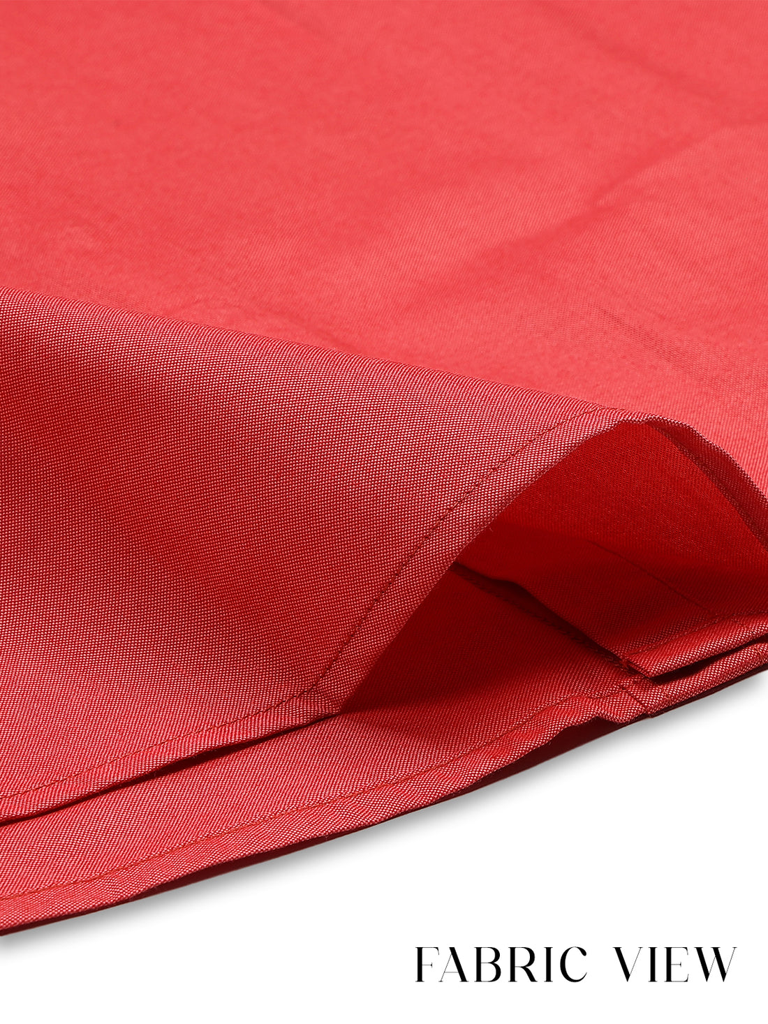 Karna Slim Fit Colour Shirt - Raspberry Red