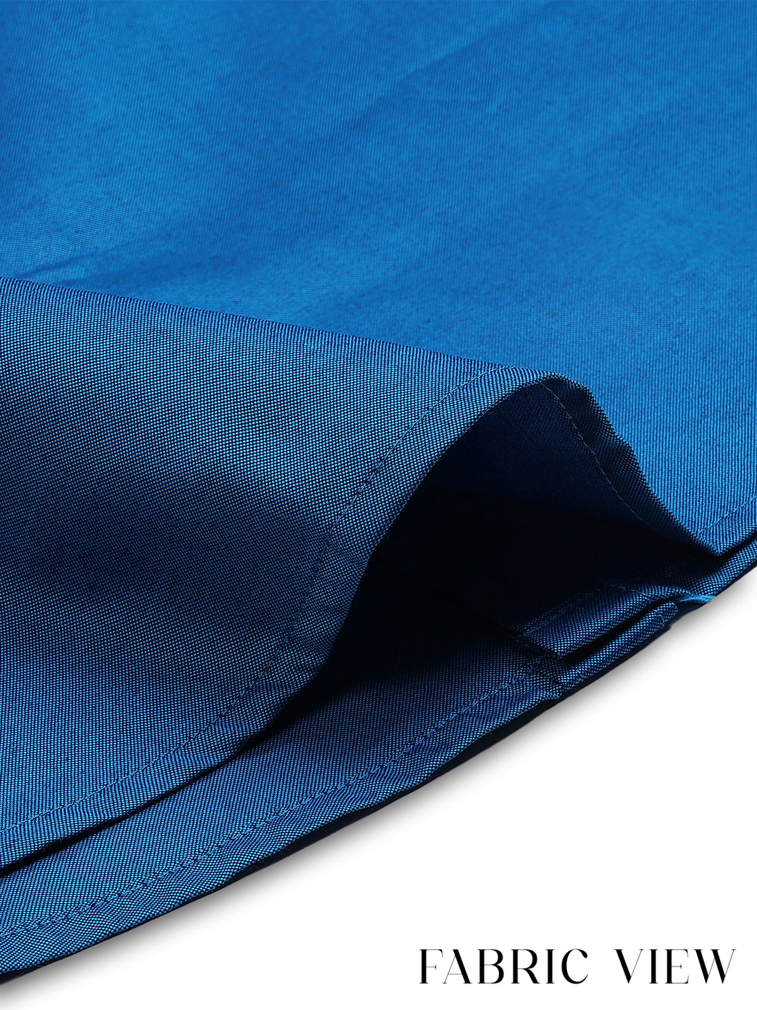 Karna Slim Fit Colour Shirt - Yale Blue