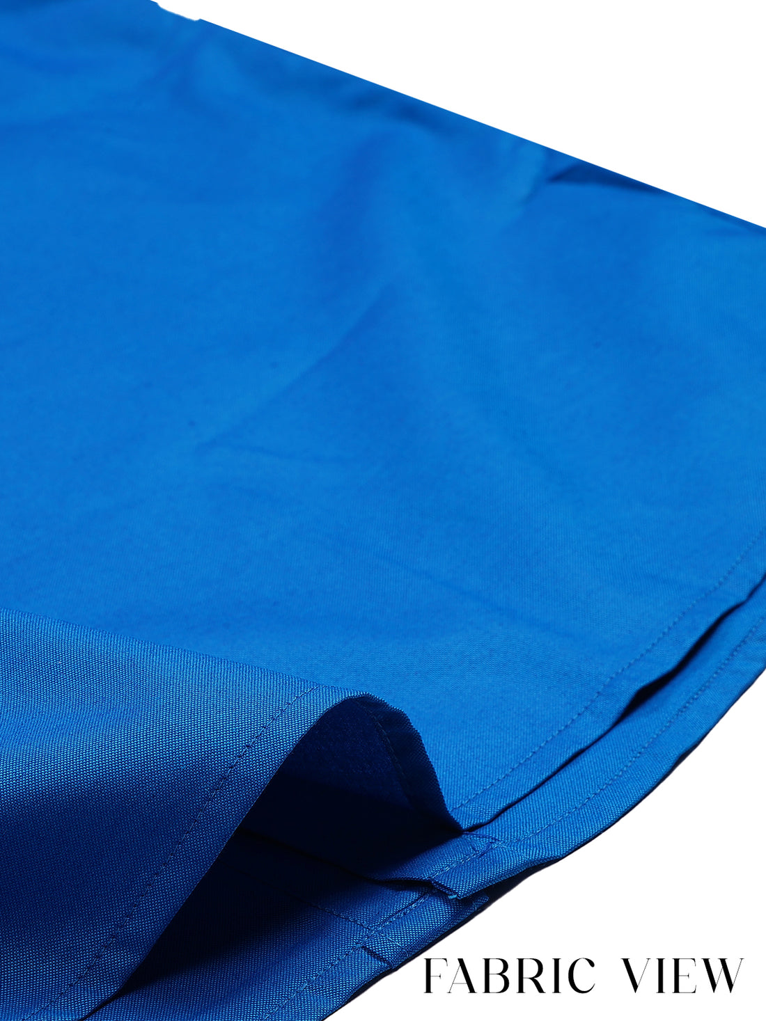 Karna Colour Shirt & Fancy Border Dhoti - Teal Blue