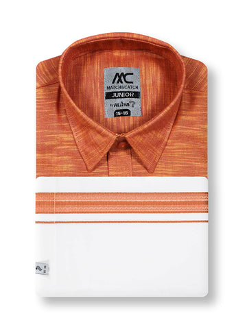 MC Junior Readymade Fancy Dhoti & Shirt Set - N2