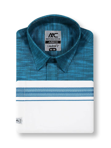 MC Junior Readymade Fancy Dhoti & Shirt Set - N3