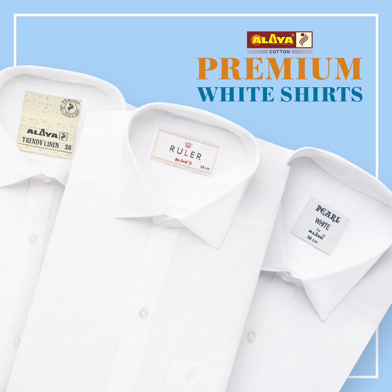 White cotton shirts