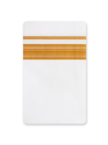 Jari Fancy Border Cotton Dhoti 2.0 Mtr - Gold Special