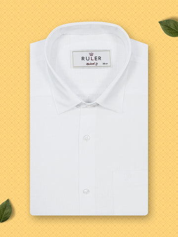 Ruler Mixed Cotton Shirt - FT5 - Regular Fit