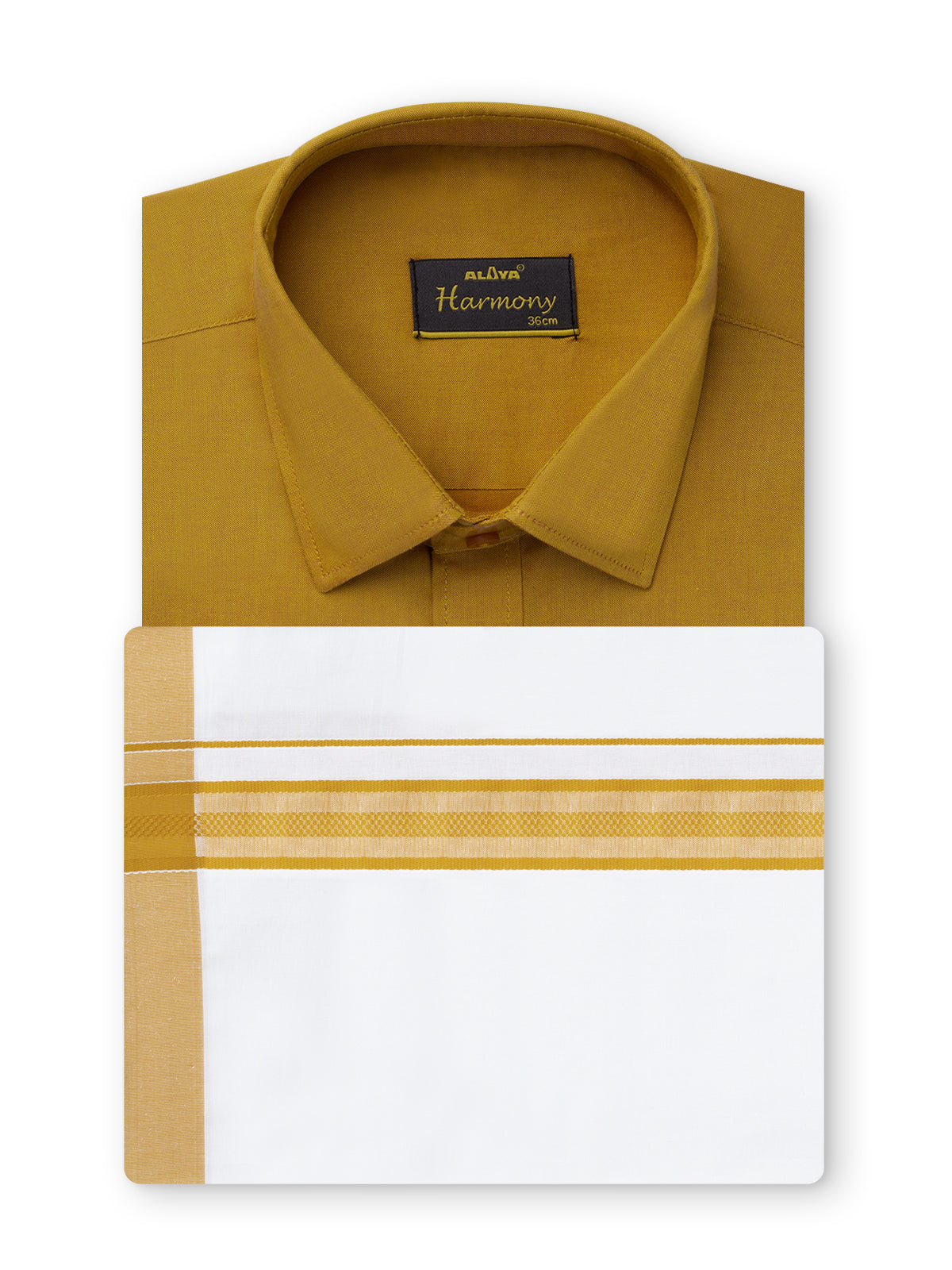  Premium Shirts & Fancy Dhoti  - Cider