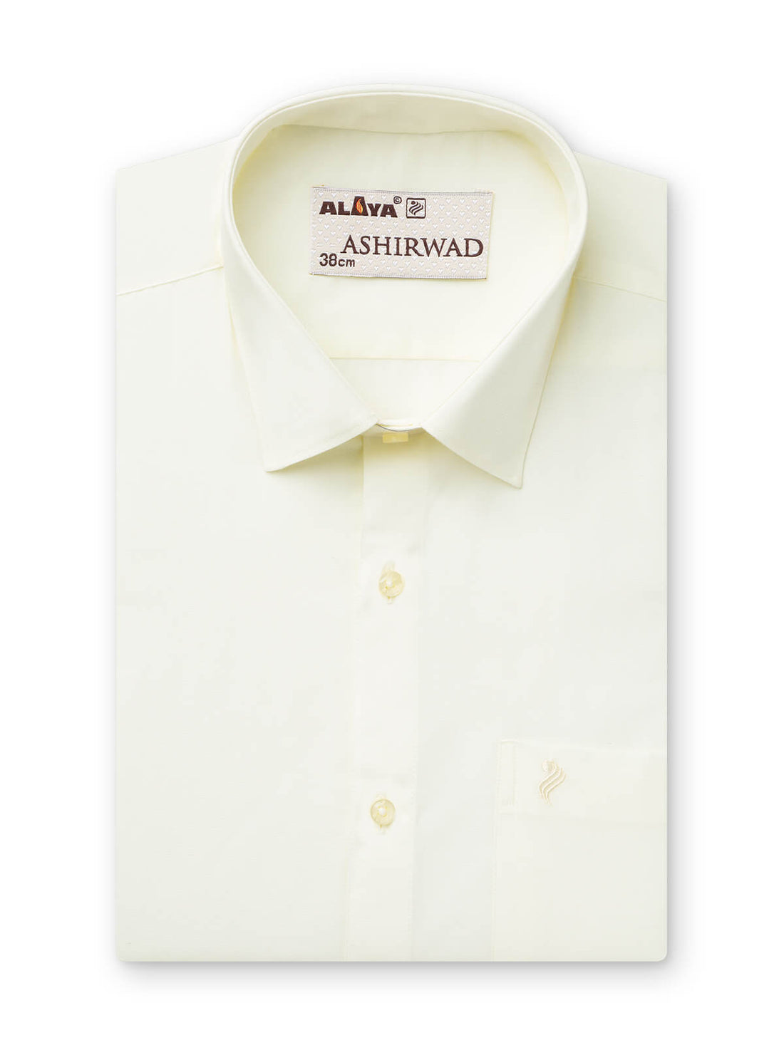 Cream Wedding Shirt For Men