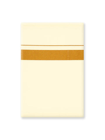 Pokkisam Cream Colour Gold Jari Cotton Dhoti 3.80 Meter - 40K (1.0