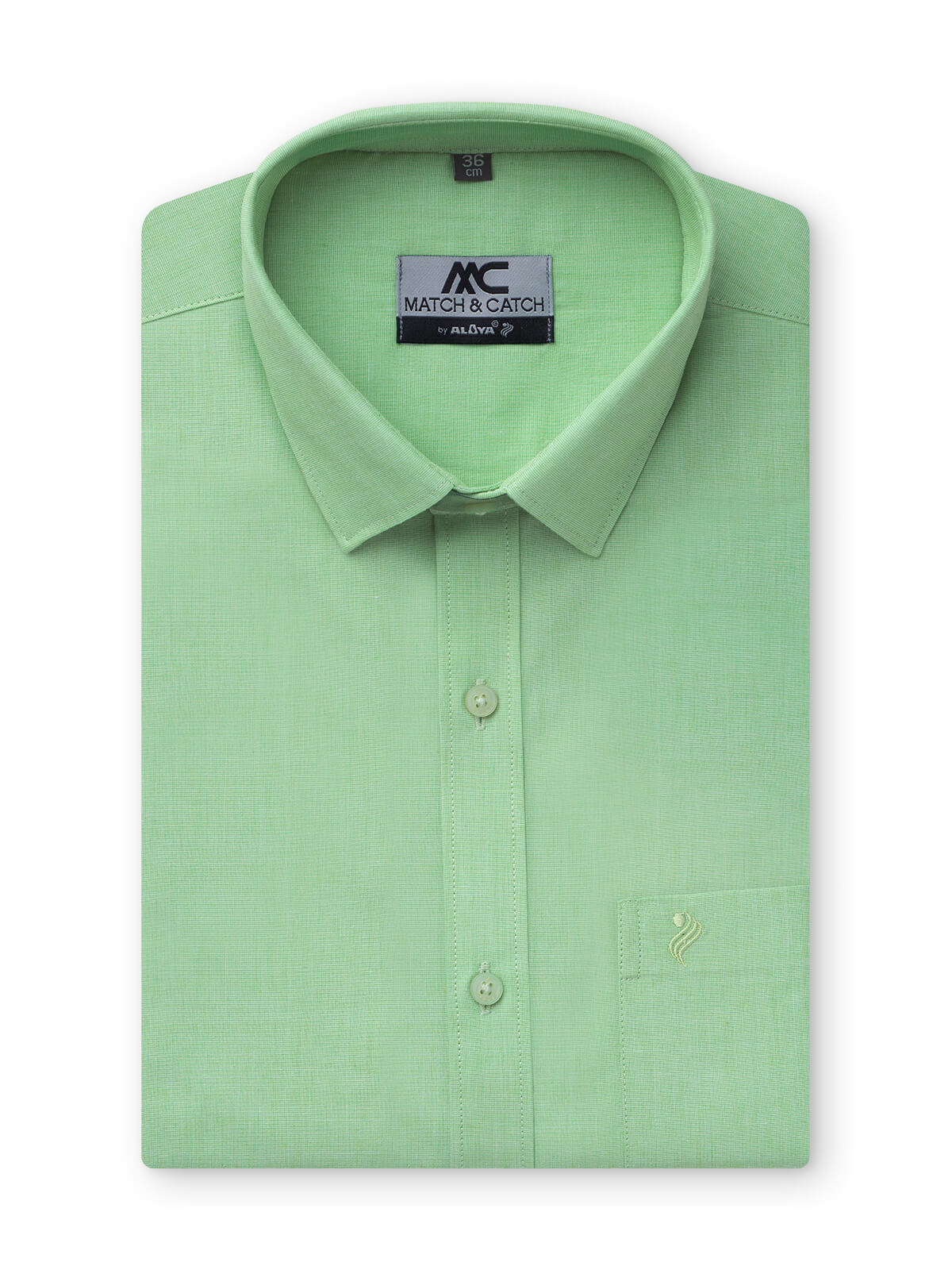 Alaya Cotton Colour Shirt - Slim Fit