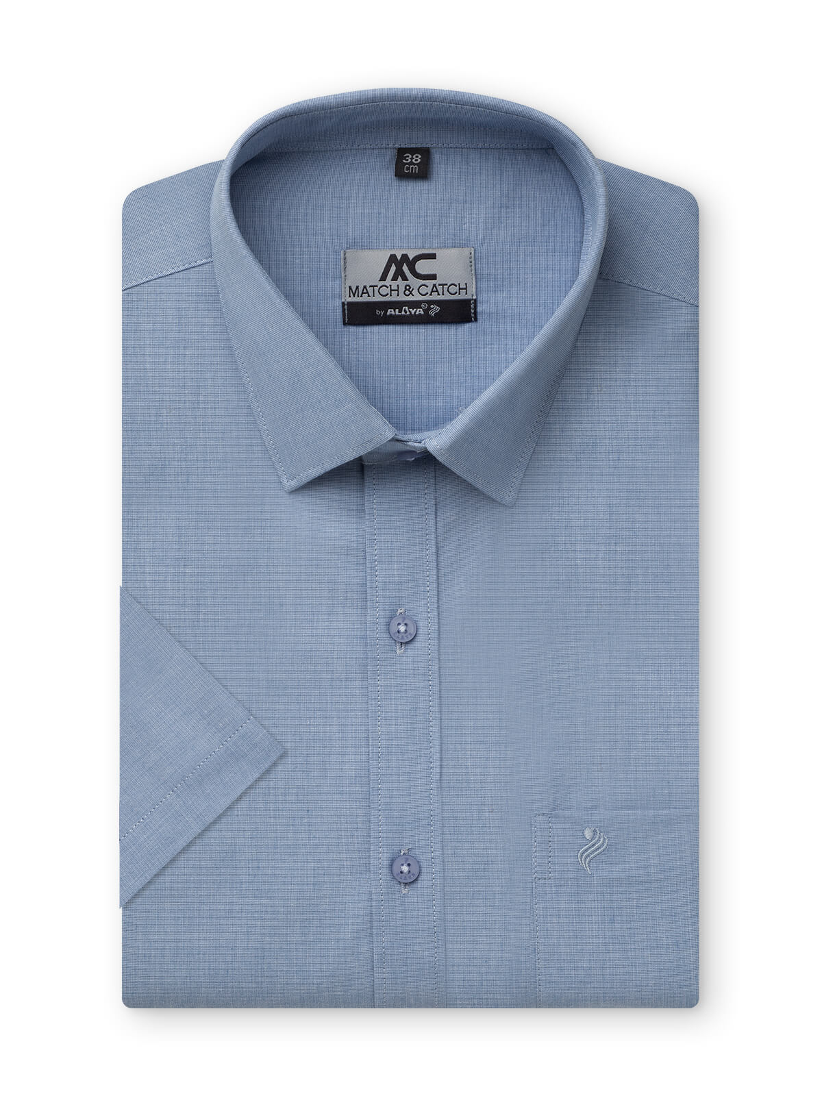 Alaya Cotton Colour Shirt - Slim Fit