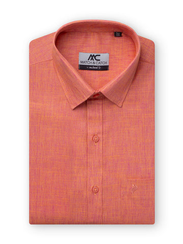 Match & Catch Colour Shirts & Fancy Border Dhoti  - Watermelon
