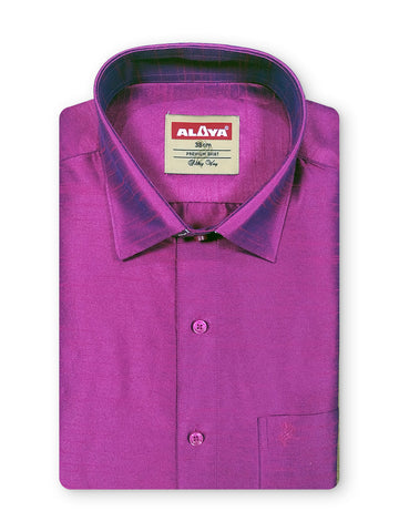 Silky Way Shirt for Men - Regular Fit - Pink