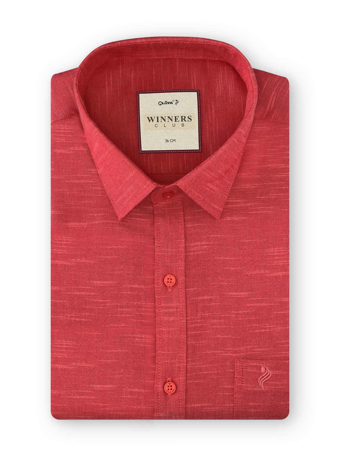 Winners Club Colour Shirts & Fancy Border Double Dhoti - Crimson Red