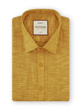 Colour Shirts & Fancy Border Double Dhoti - Mustard