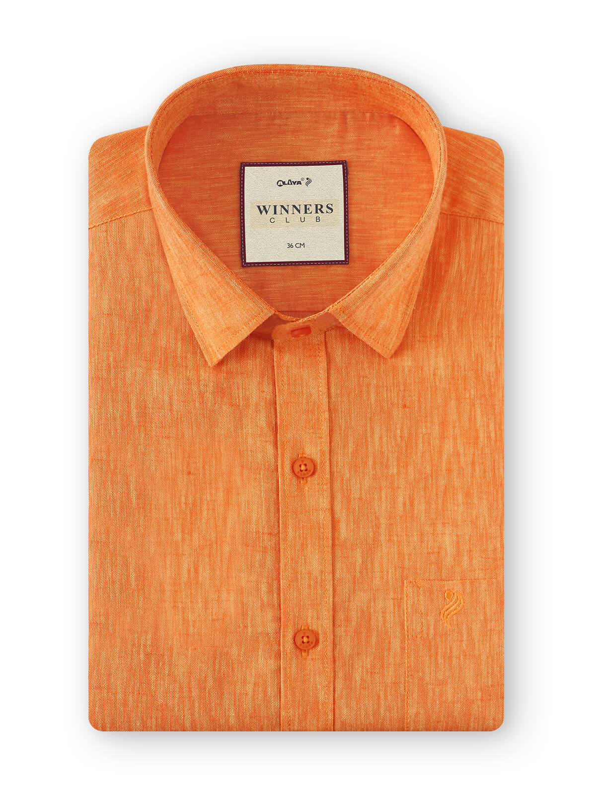  Colour Shirts & Fancy Border Dhoti - Orange