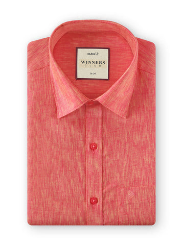 Winner Club Colour Shirts & Fancy Border Dhoti - Pink