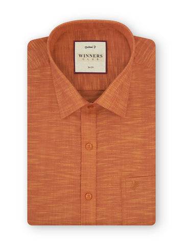 Winner Club Silm Fit Colour Shirts - Tangarine