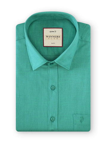 Winner Club Colour Shirts & Fancy Border Dhoti - Turquoise