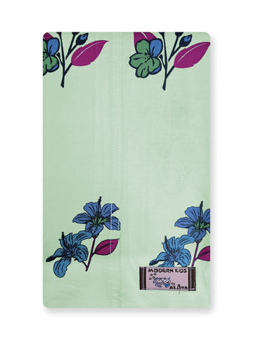 Baby Cradle Dhoti Soft Cotton Flower Print  (3.00 Mtr)